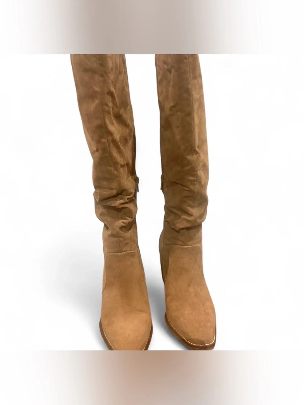 Tan Suede boots